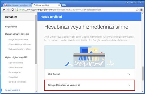 my activity.google.com silme|Belirli Google hizmetlerini veya Google Hesabınızı silme.